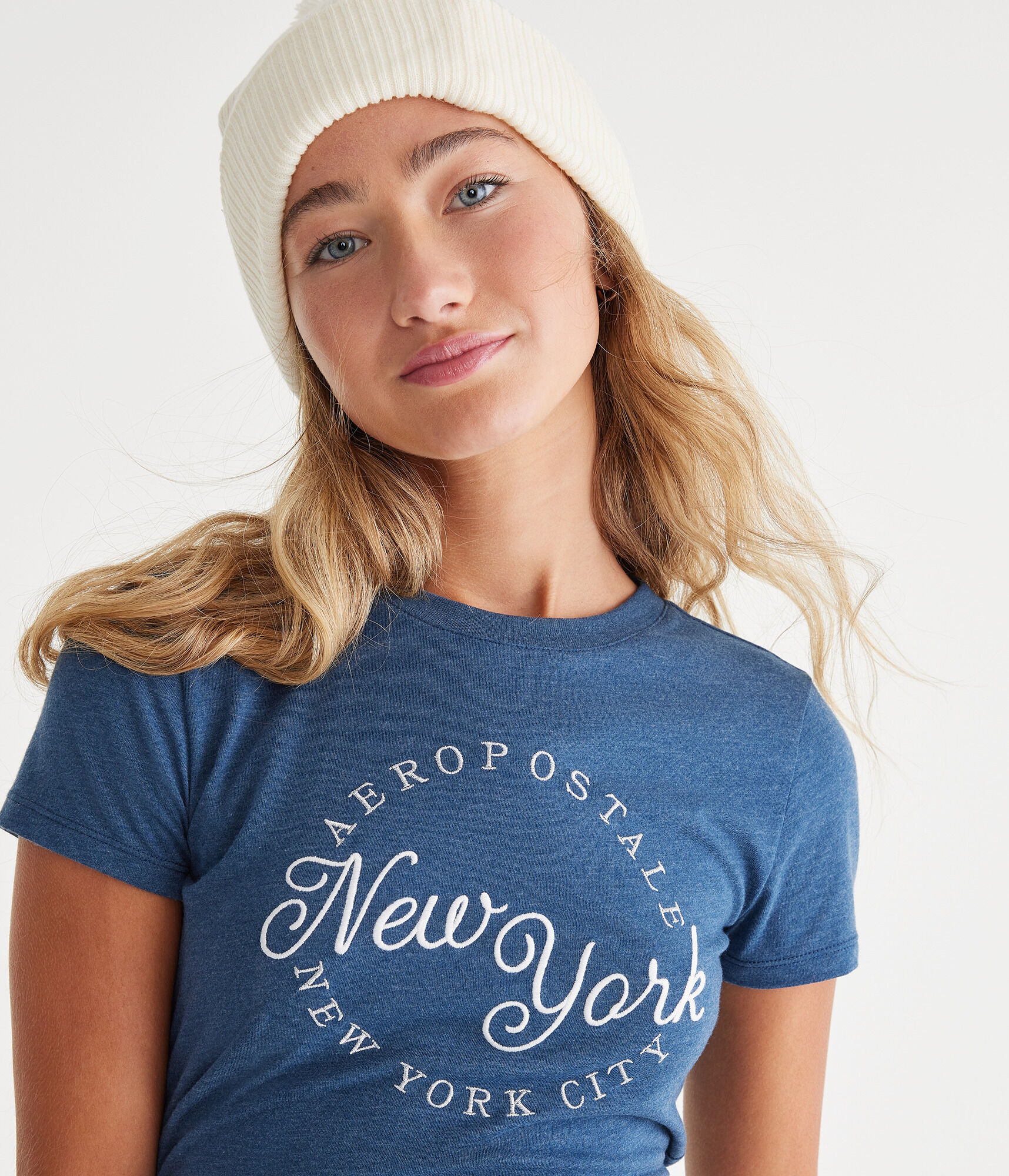 Aeropostale New York Circle Graphic Tee