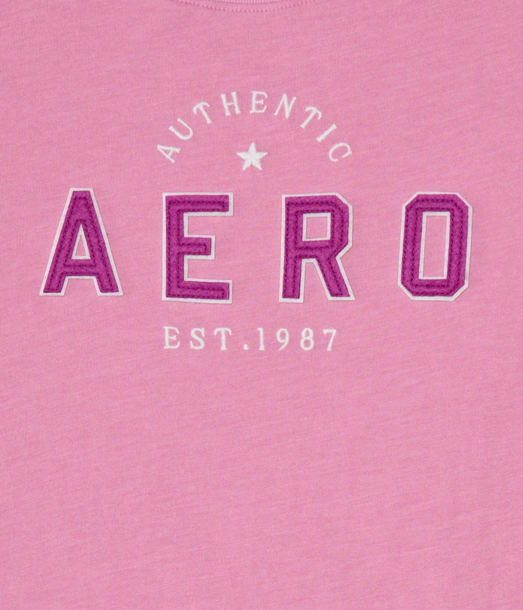 Aero Authentic Star Appliqu&eacute; Graphic Tee