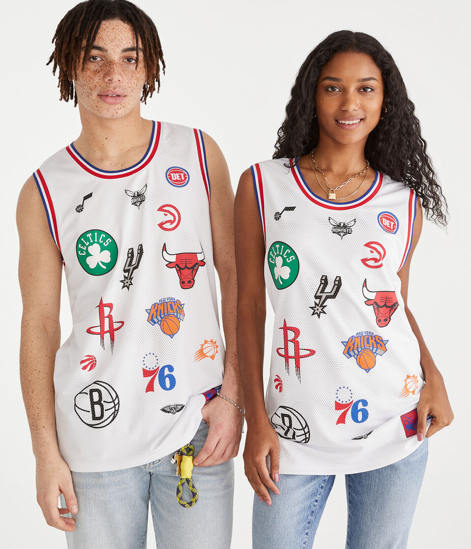 NBA Team Logos Mesh Tank