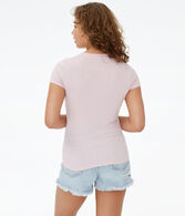 Aero Rose Emblem Foil Graphic Tee