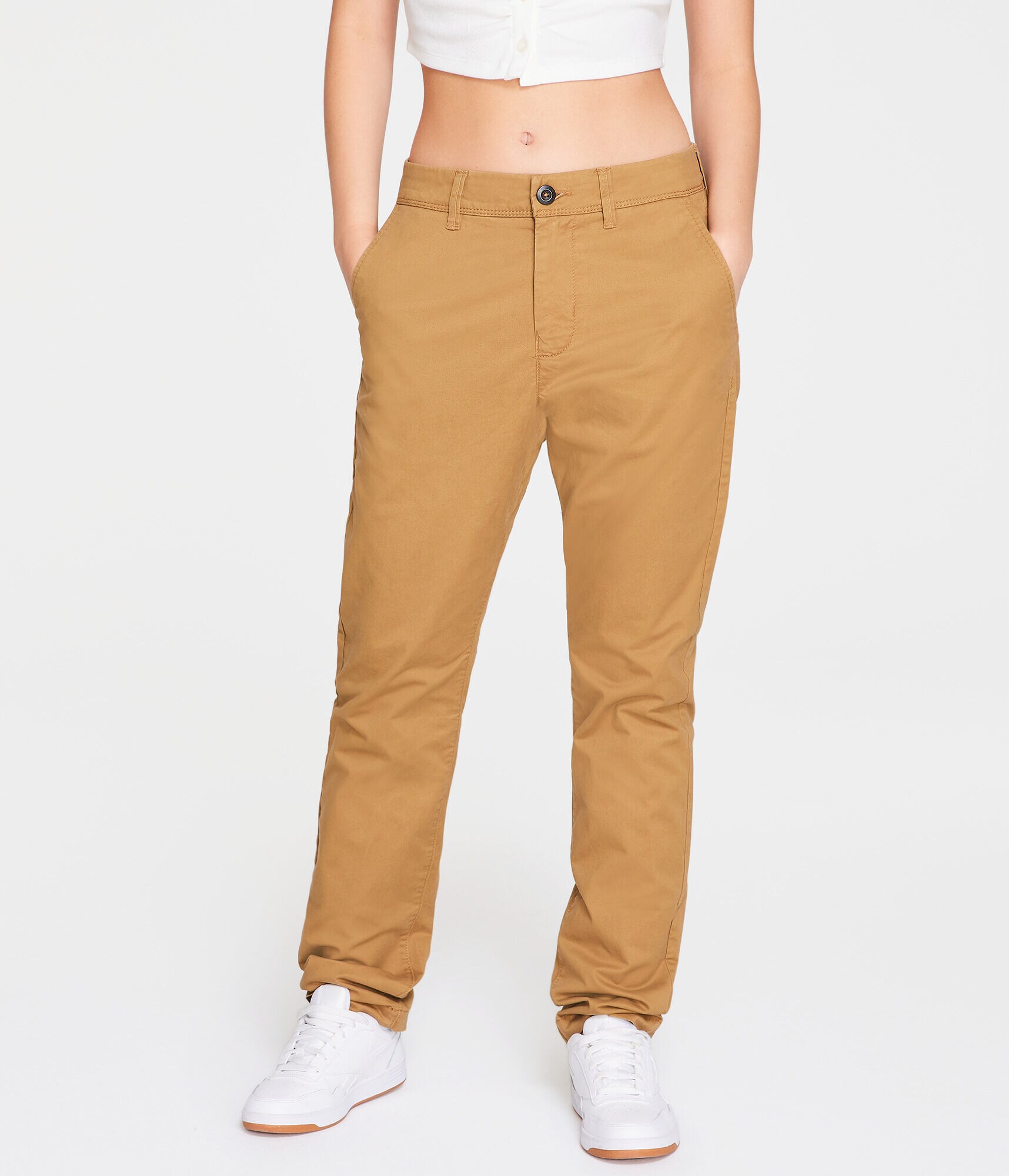 Slim Straight Chinos