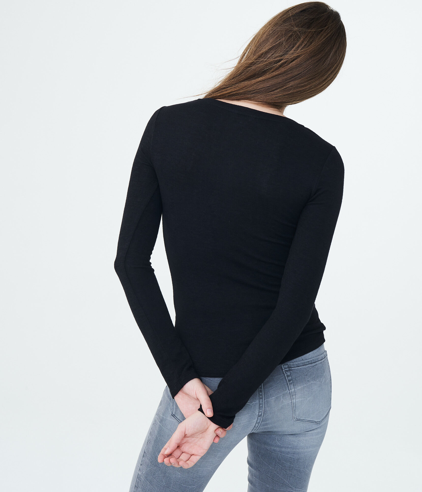 Long Sleeve Seriously Soft Twist Tee