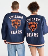 Chicago Bears Satin Bomber Jacket