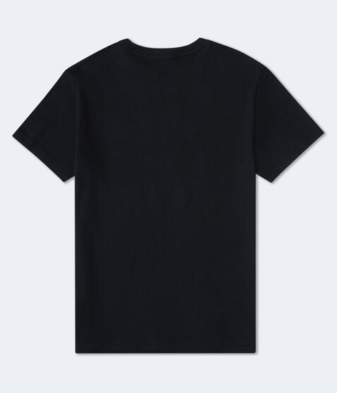 Aeropostale 87 Circle Appliqué Graphic Tee