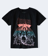 Queen Logo Oversized Graphic Tee