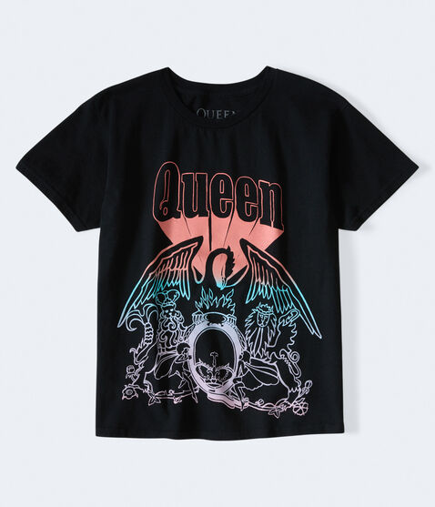 Queen Logo Oversized Graphic Tee Queen Logo Oversized Graphic Tee