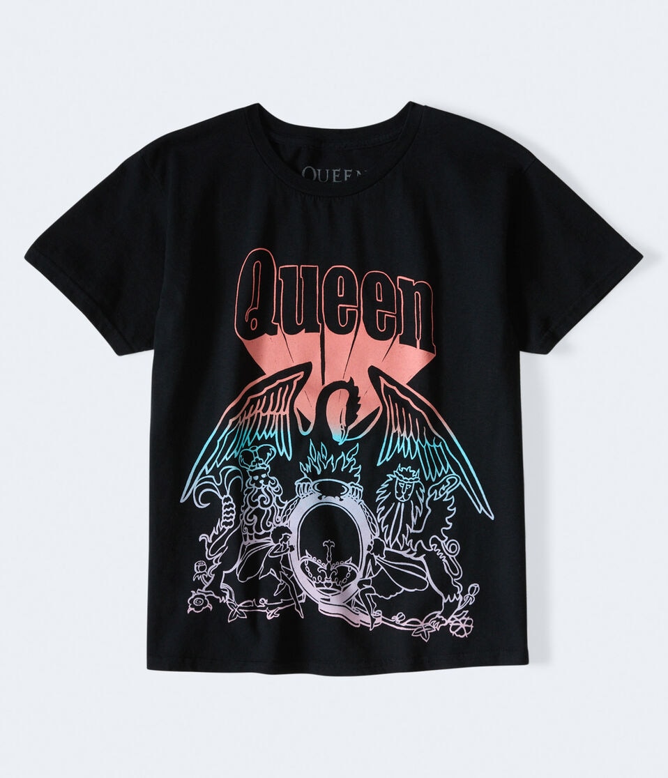 Queen Logo Oversized Graphic Tee