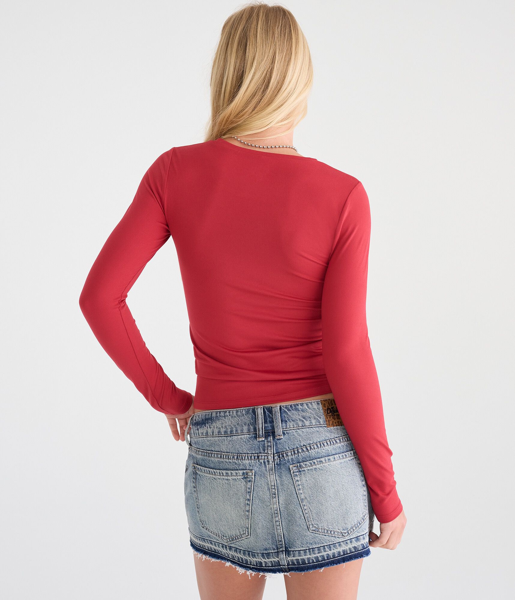 D&eacute;j&agrave; For Aero Long Sleeve Buttery Soft Crew Tee