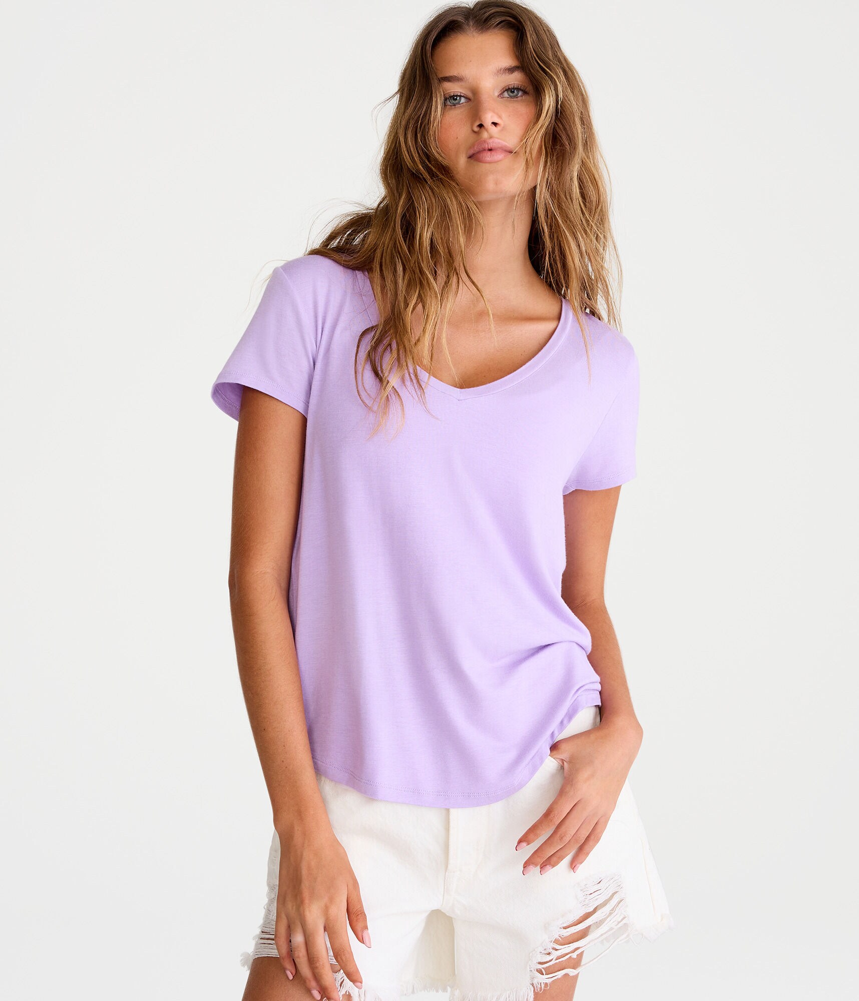 Seriously Soft V-Neck Tee