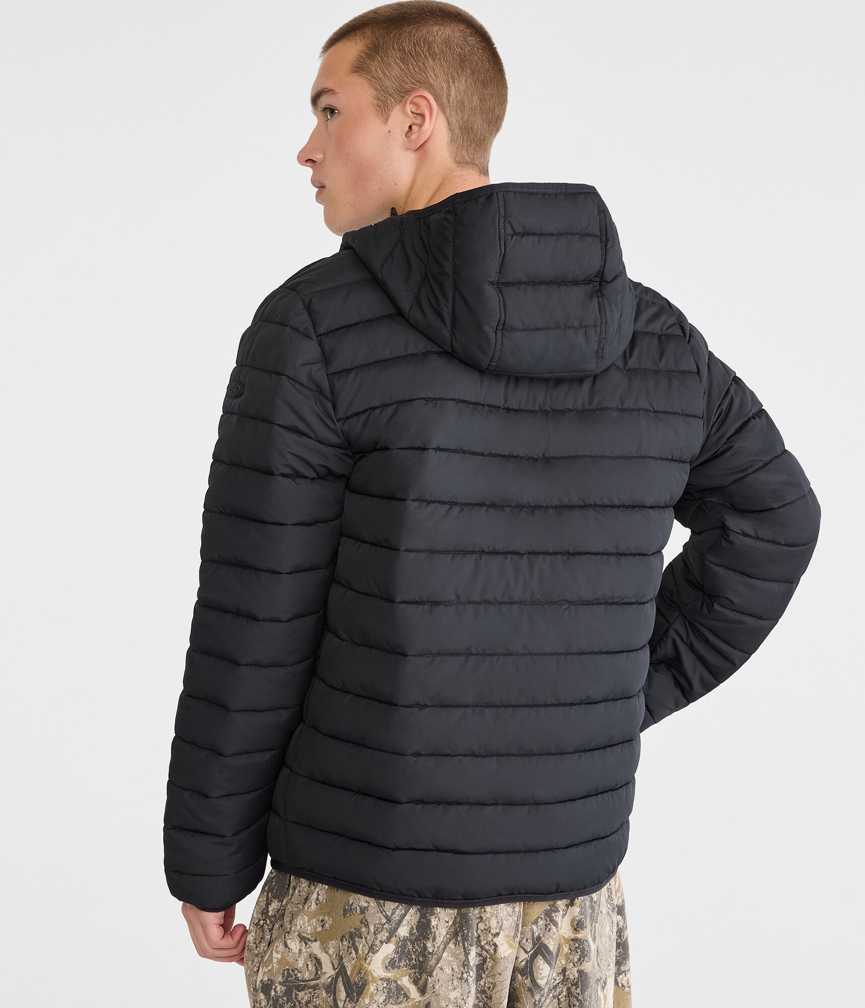 Hooded Midweight Puffer Jacket