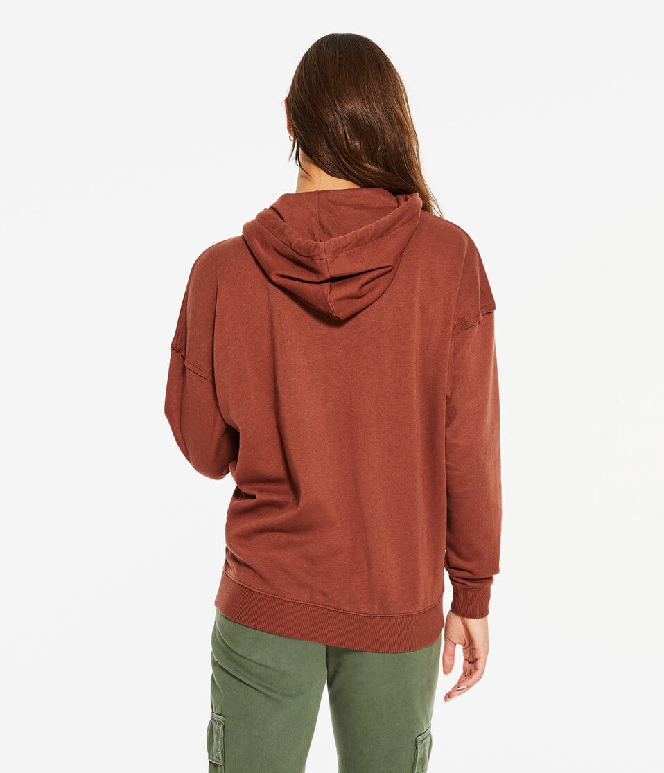 Oversized Full-Zip Hoodie
