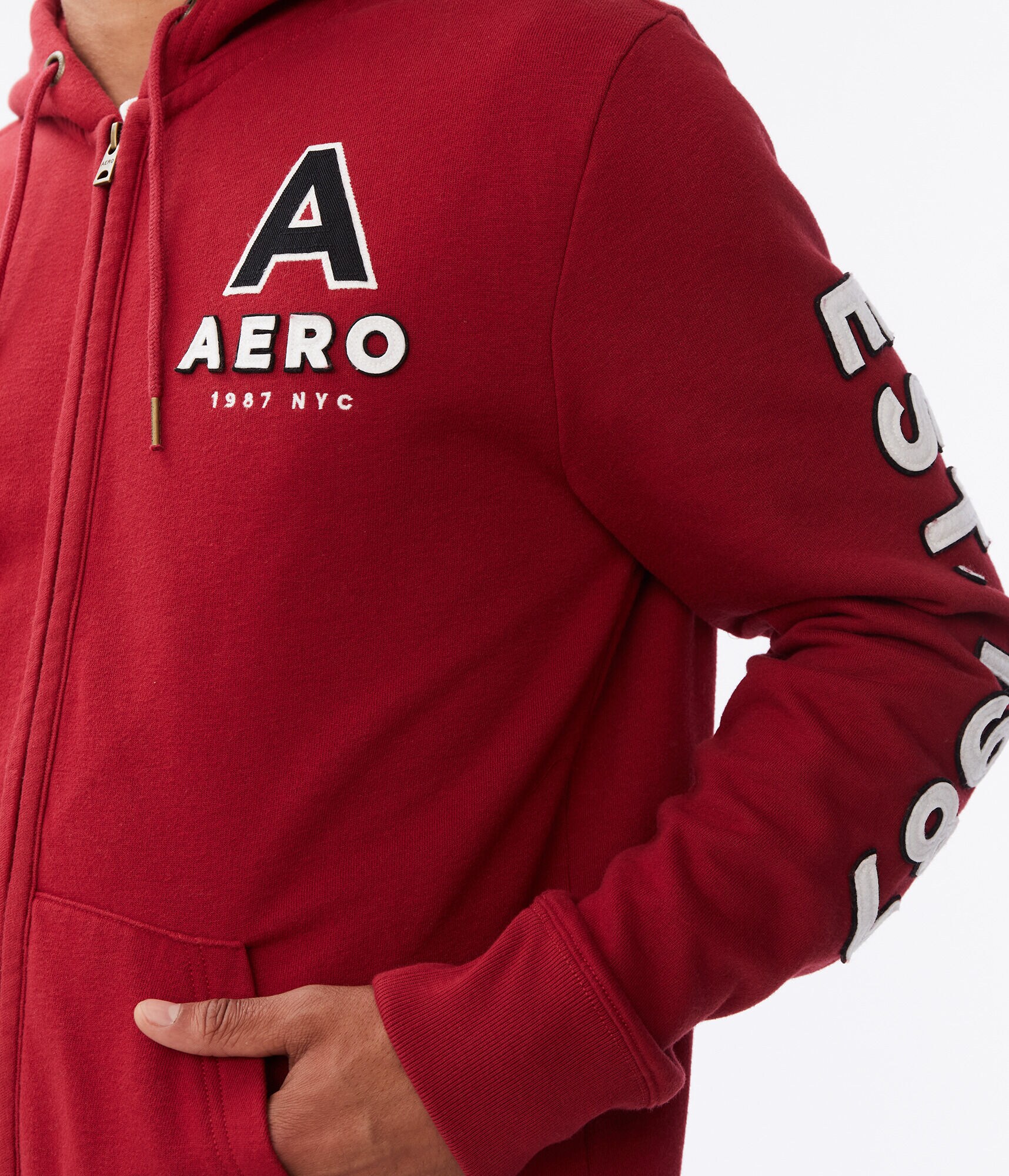Aero 1987 NYC Full-Zip Hoodie