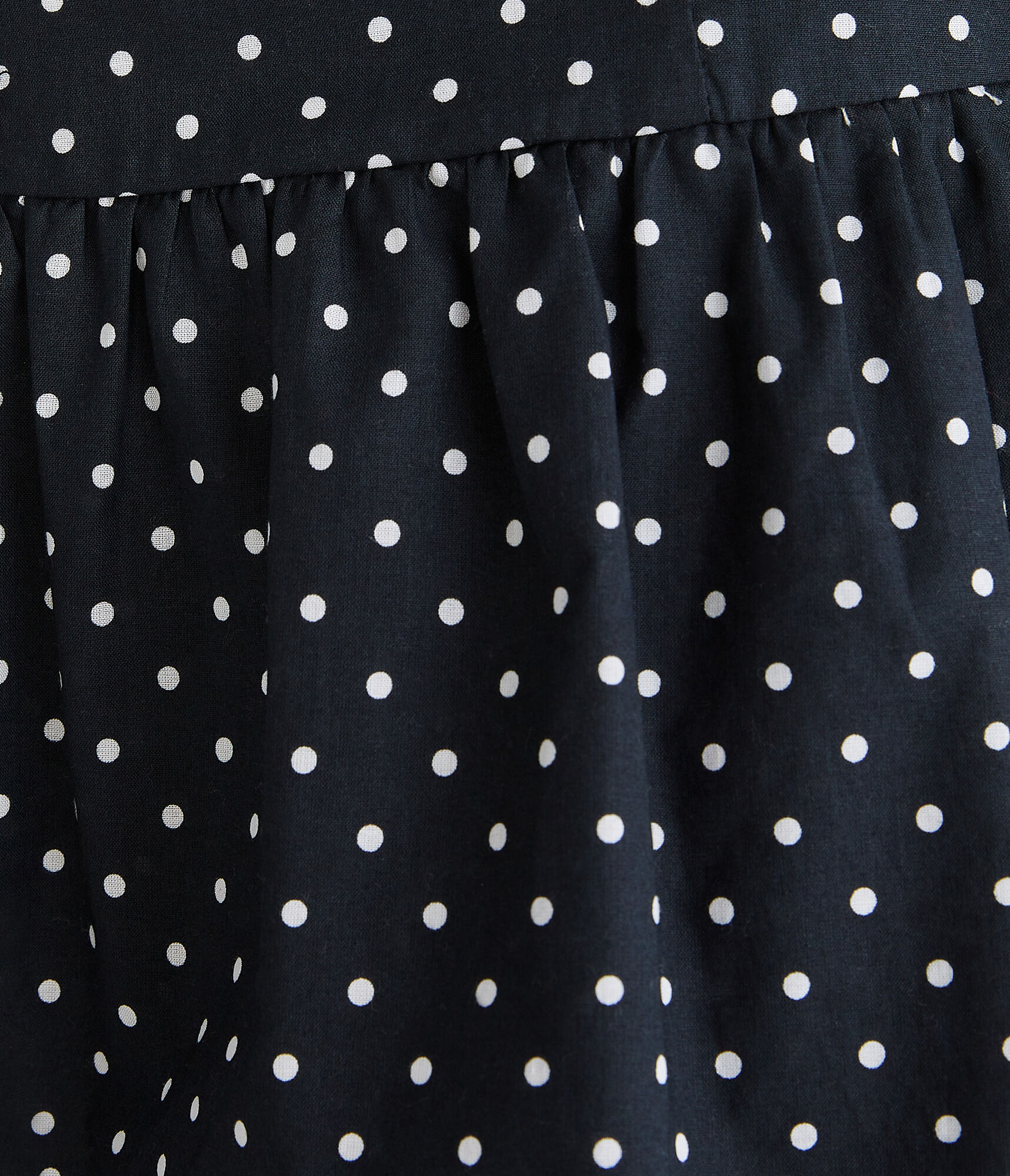Polka Dot Bubble Skort