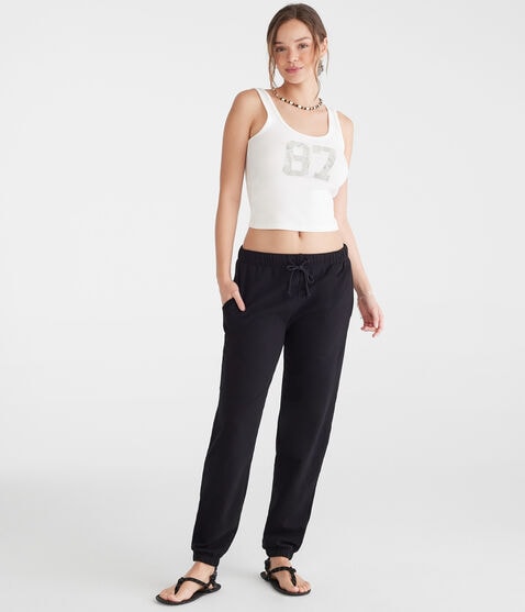 Slouchy High-Rise Jogger Sweatpants Slouchy High-Rise Jogger Sweatpants