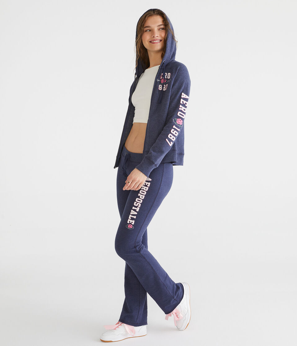 Aero 1987 Rose Full-Zip Hoodie