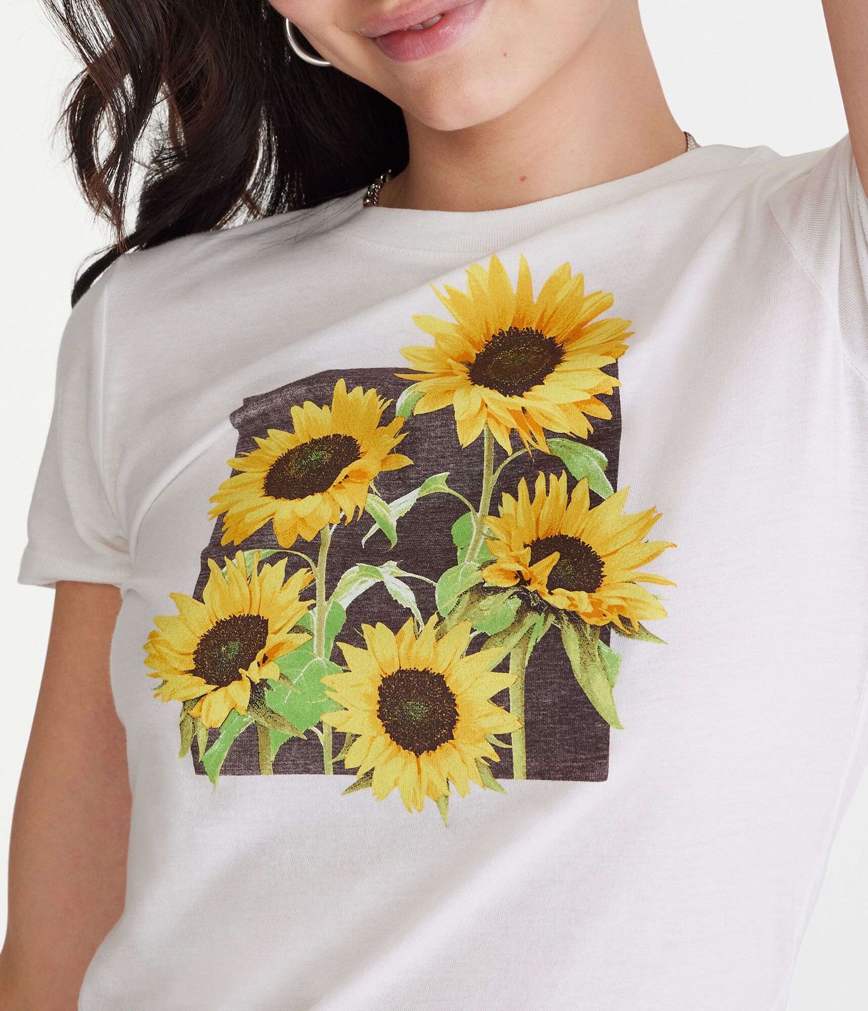 Sunflower Square Graphic Tee