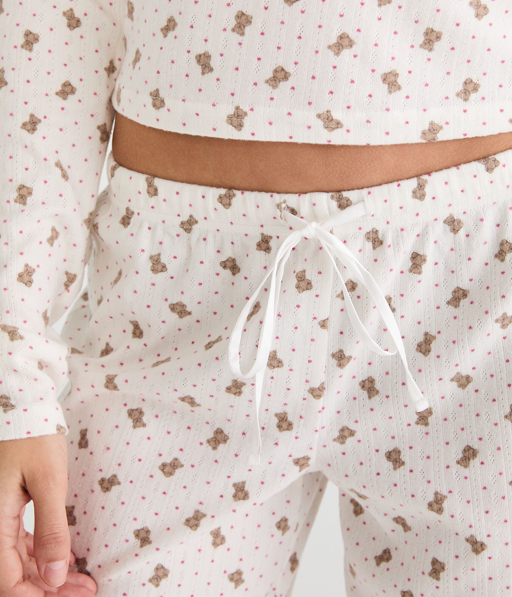 Teddy Bear Pointelle Sleep Pants