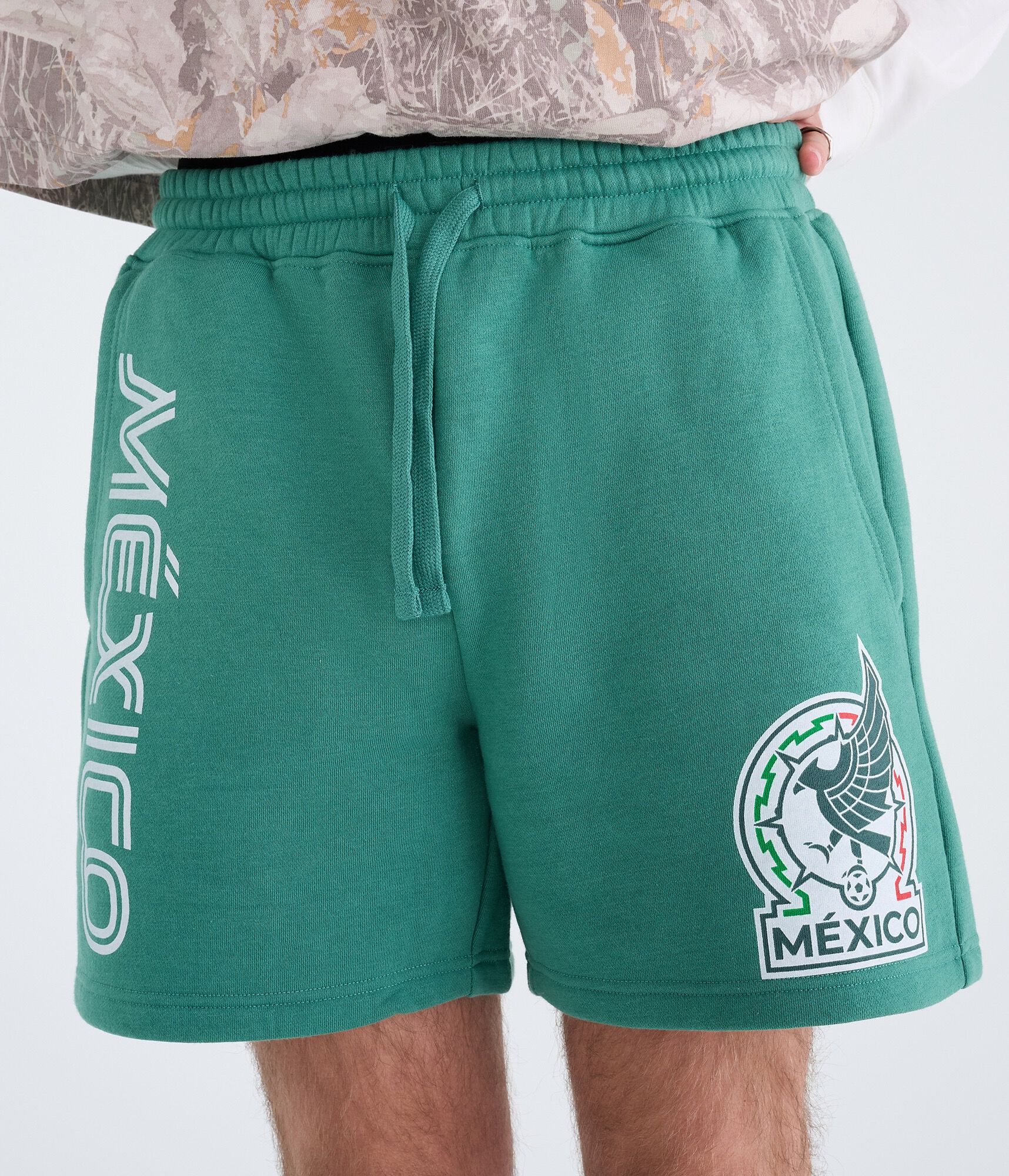 Mexico Football Fleece Shorts