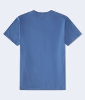 Aero 1987 Split Box Logo Appliqué Graphic Tee