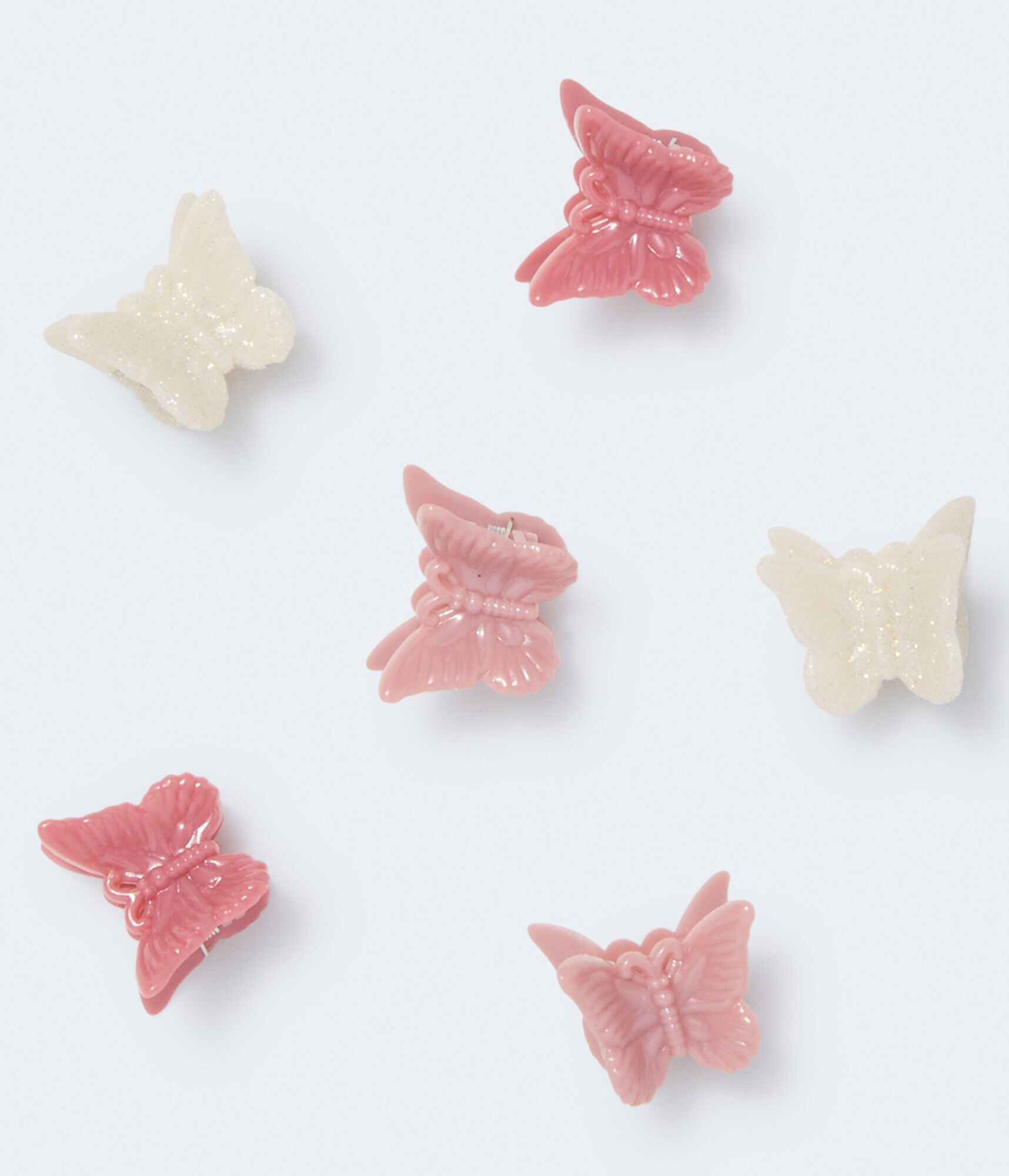 Mini Butterfly Hair Clip 6-Pack