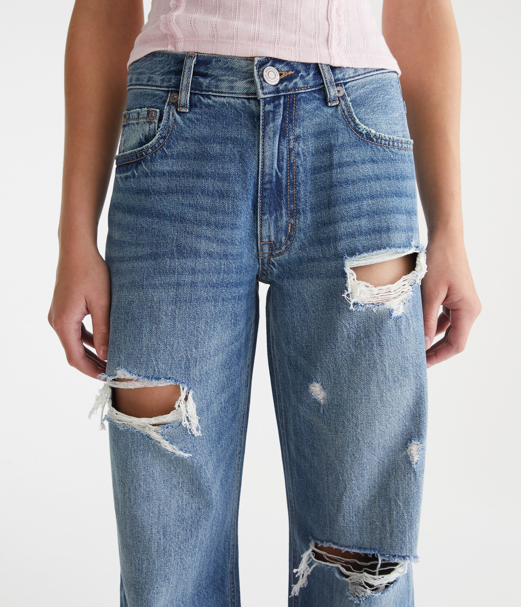 High-Rise Baggy Wide Leg Jean