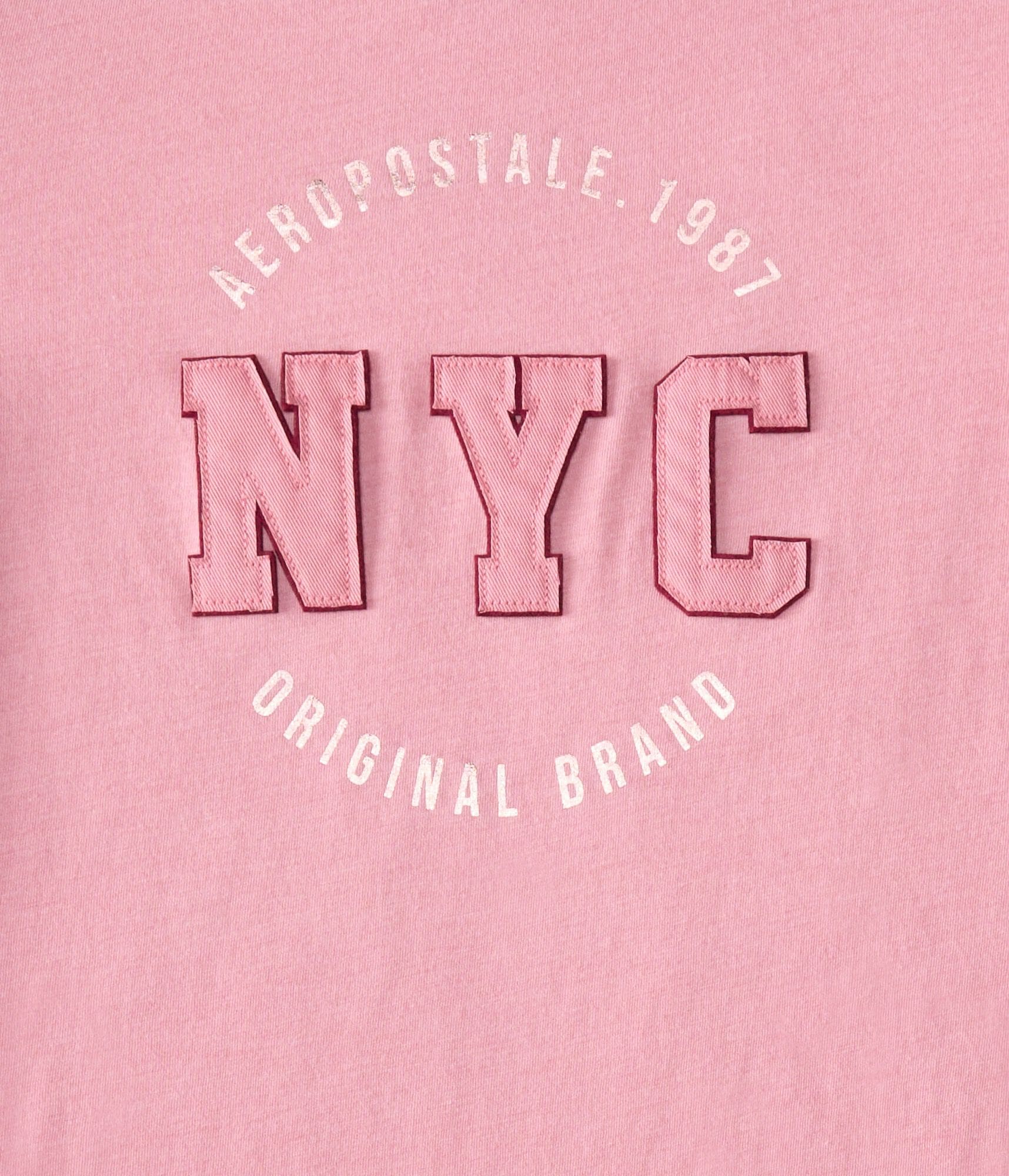 Aero NYC Appliqué Graphic Tee