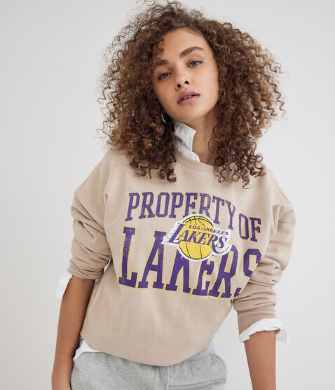 LA Lakers Crew Sweatshirt LA Lakers Crew Sweatshirt
