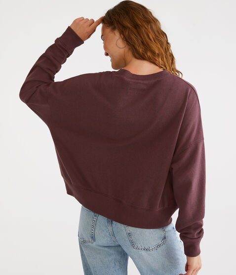 Austin Rock Festival Oversized Crew Sweatshirt