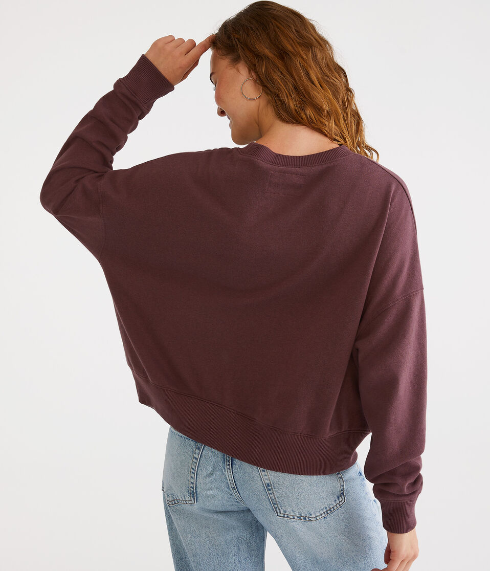 Austin Rock Festival Oversized Crew Sweatshirt