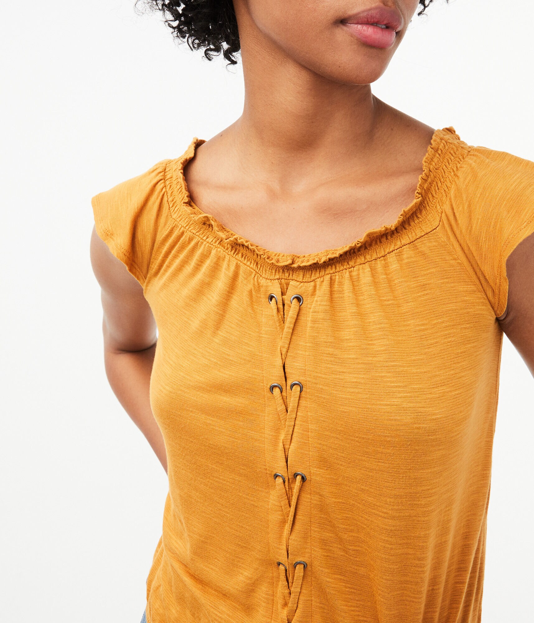 Seriously Soft Smocked Peasant Top