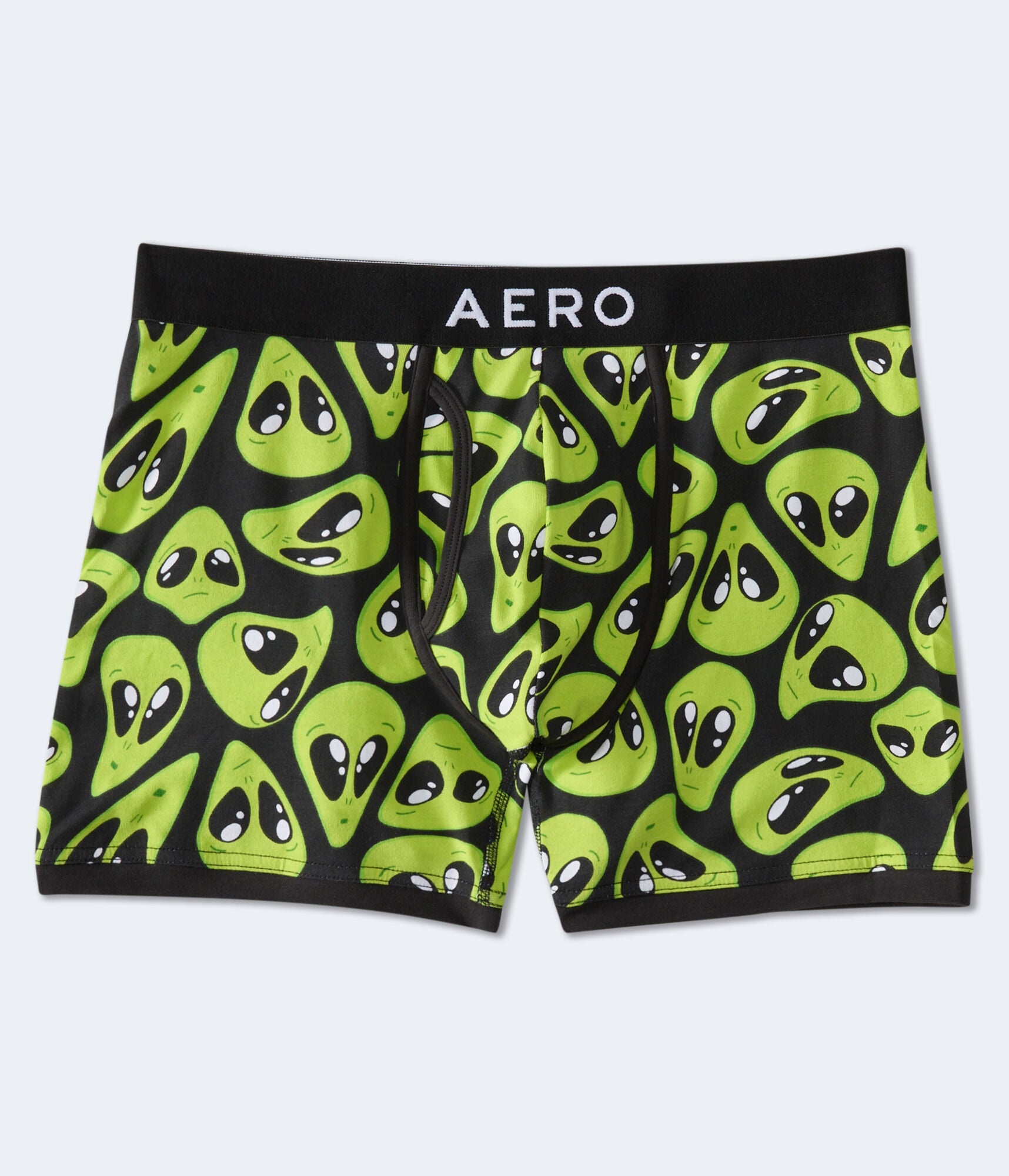 Alien Face Knit Boxer Briefs