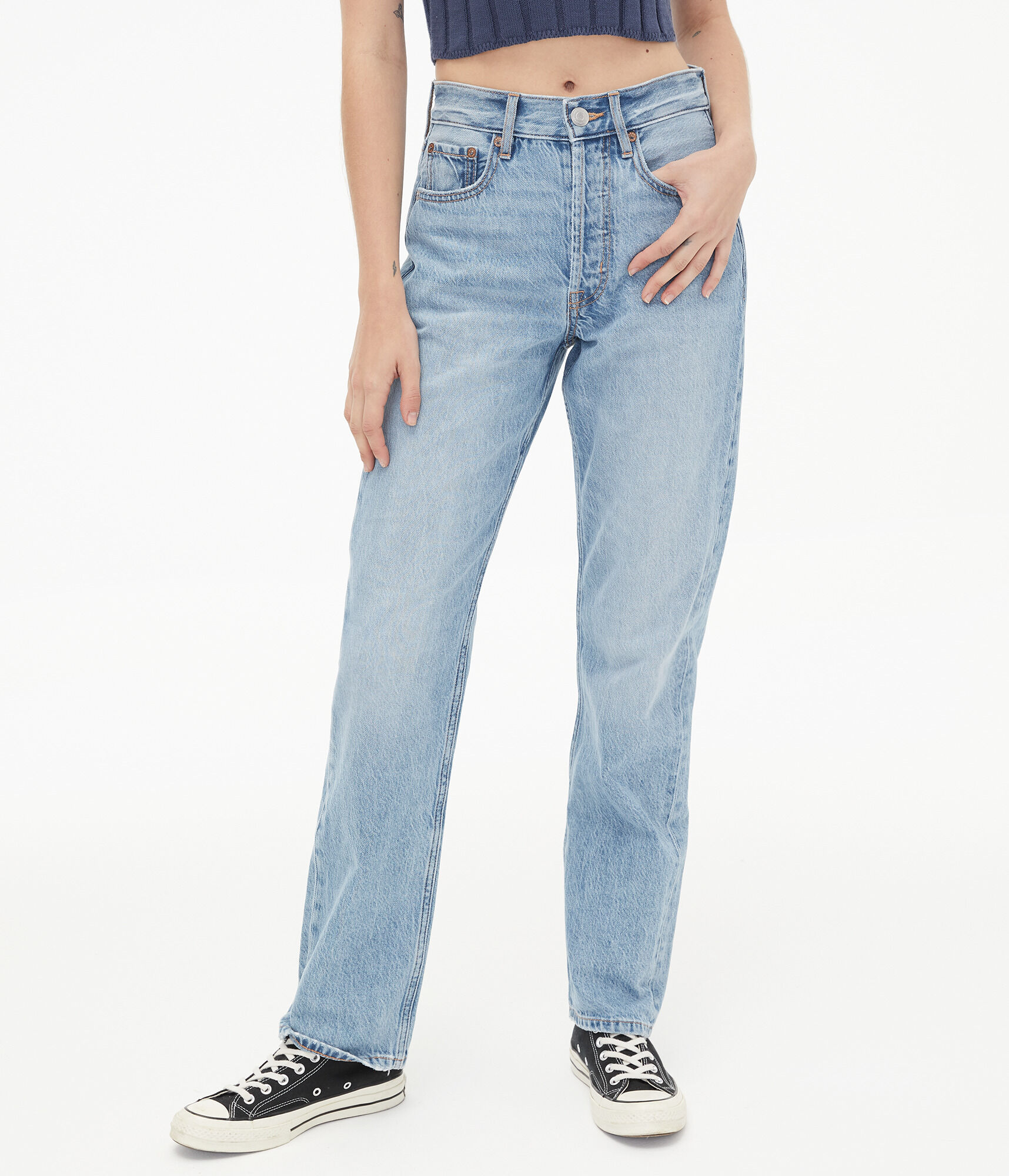Premium Air '90s Super High-Rise Baggy Jean