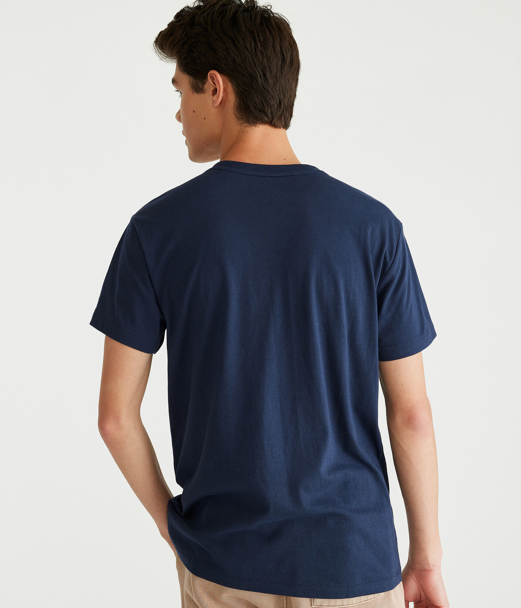 Aeropostale Script Logo Appliqu&eacute; Graphic Tee