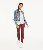 Seriously Stretchy Medium Wash Denim Jacket