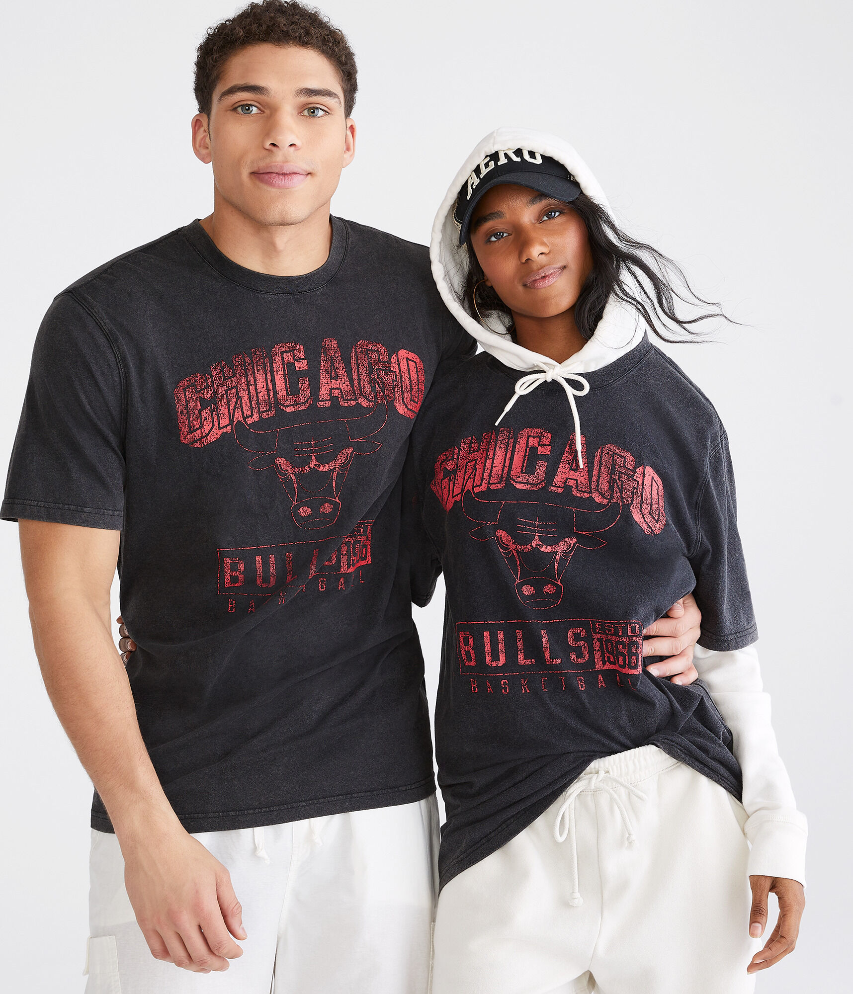 Chicago Bulls Basketball Relaxed Graphic Tee