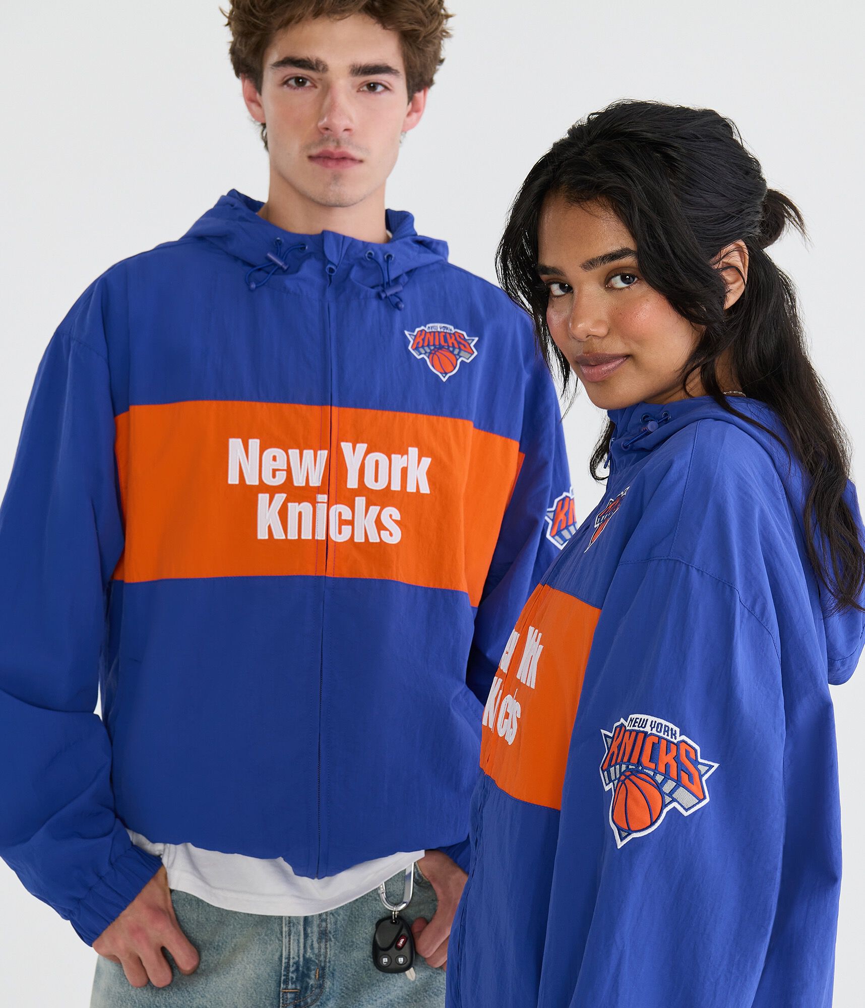 New York Knicks Hooded Track Jacket
