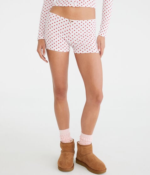 Printed Knit Sleep Boxers