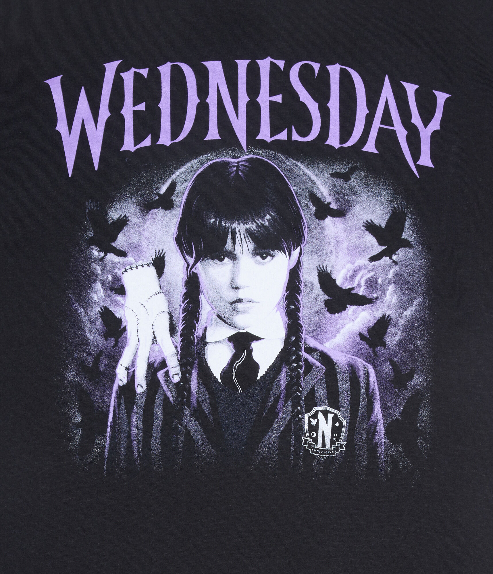Wednesday Addams Relaxed Graphic Tee