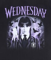 Wednesday Addams Relaxed Graphic Tee