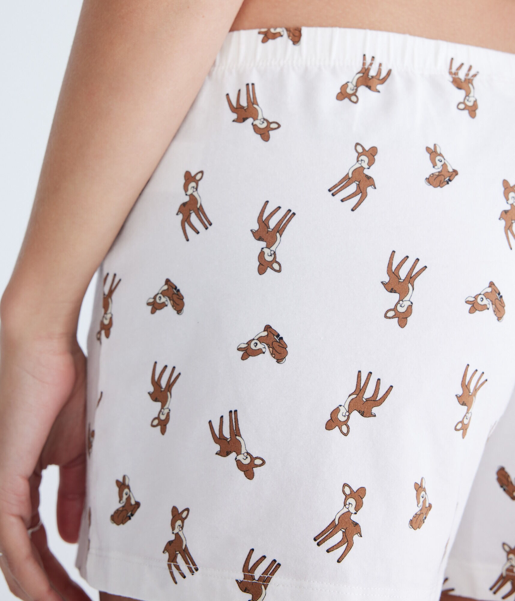 Oh Deer Knit Sleep Shorts