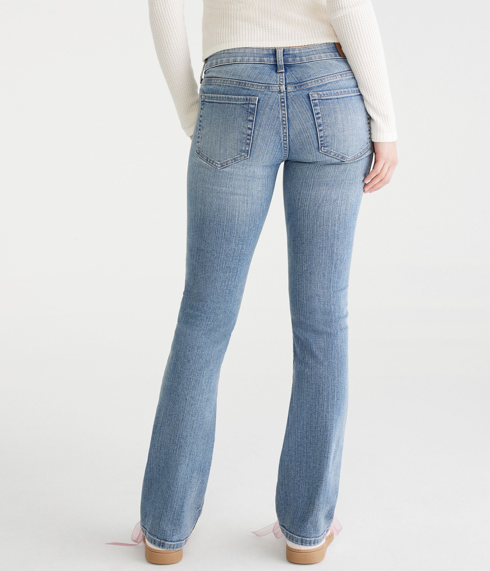 Low-Rise Mini Boot Jean