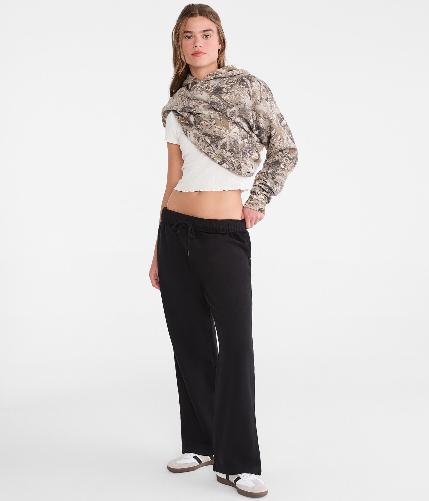 Cloud Soft Mid-Rise Straight Leg Sweatpants