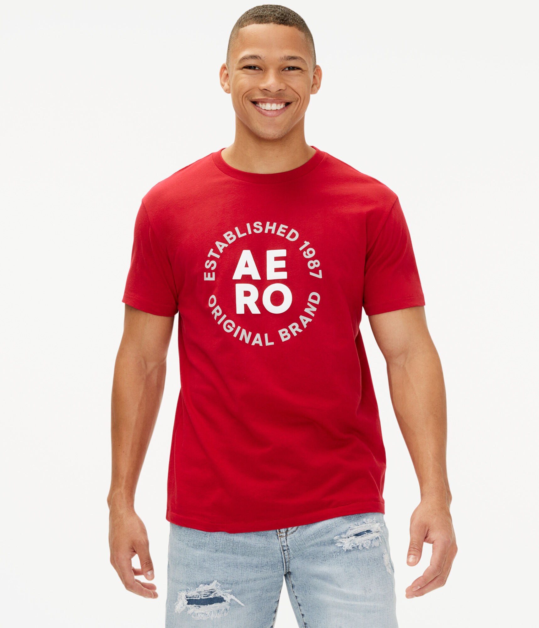 Stacked Aero Circle Graphic Tee