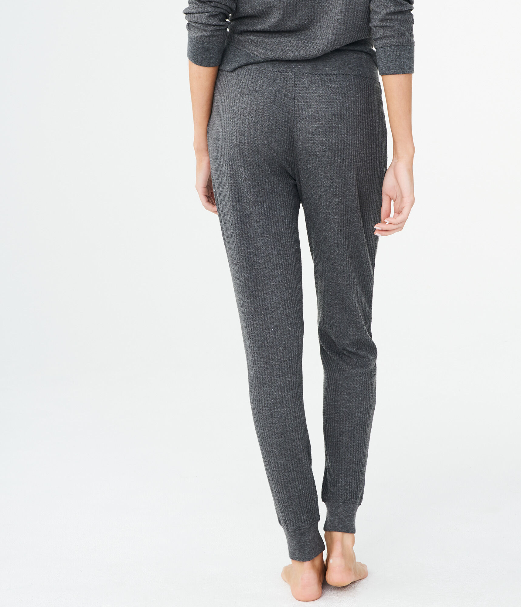 LLD Solid WaffleKnit Joggers