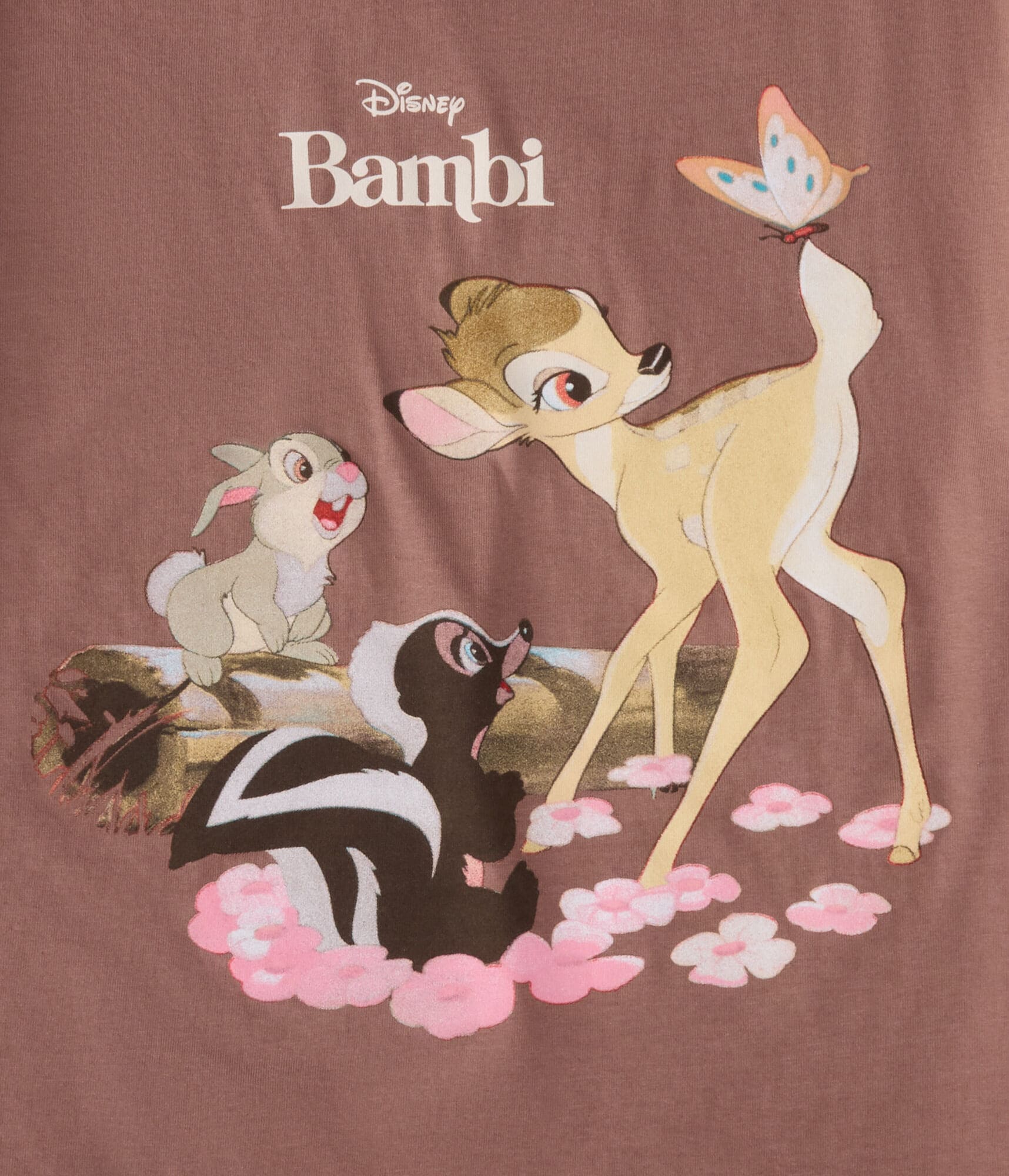 Bambi & Friends Oversized Graphic Tee