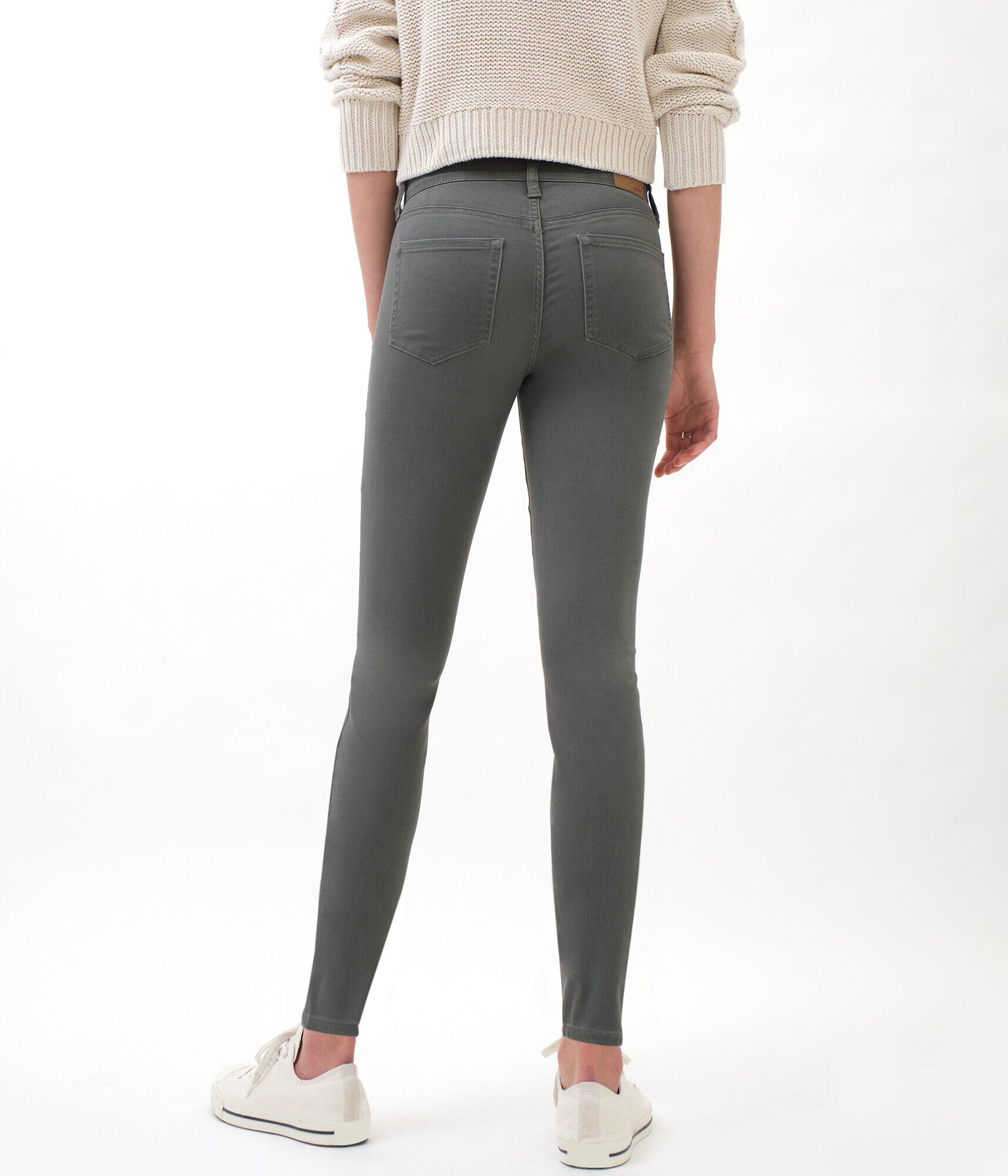 High-Rise Color Wash Jegging