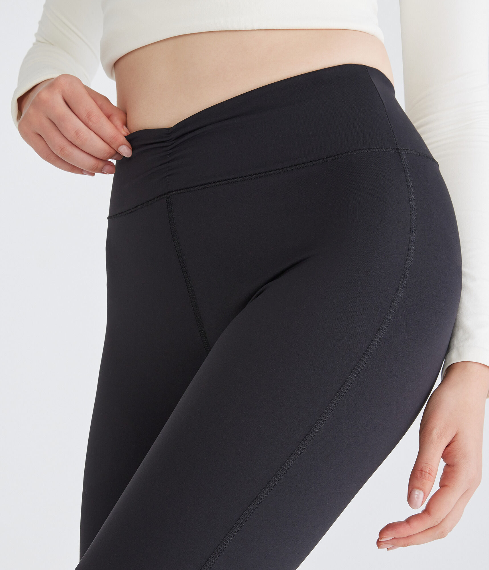 Air Soft High-Rise Cinch Flare Leggings