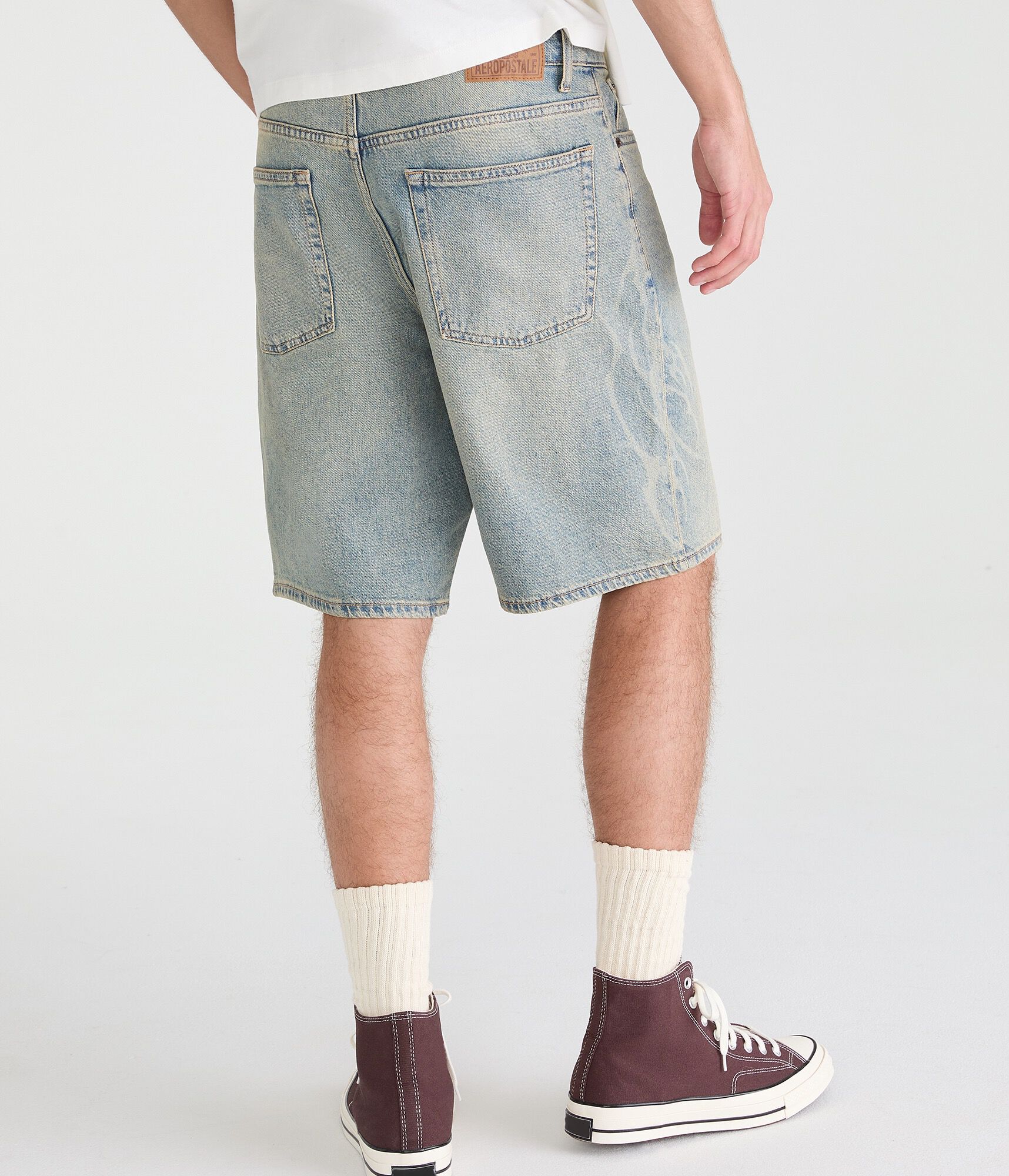 Baggy Denim Shorts 9"