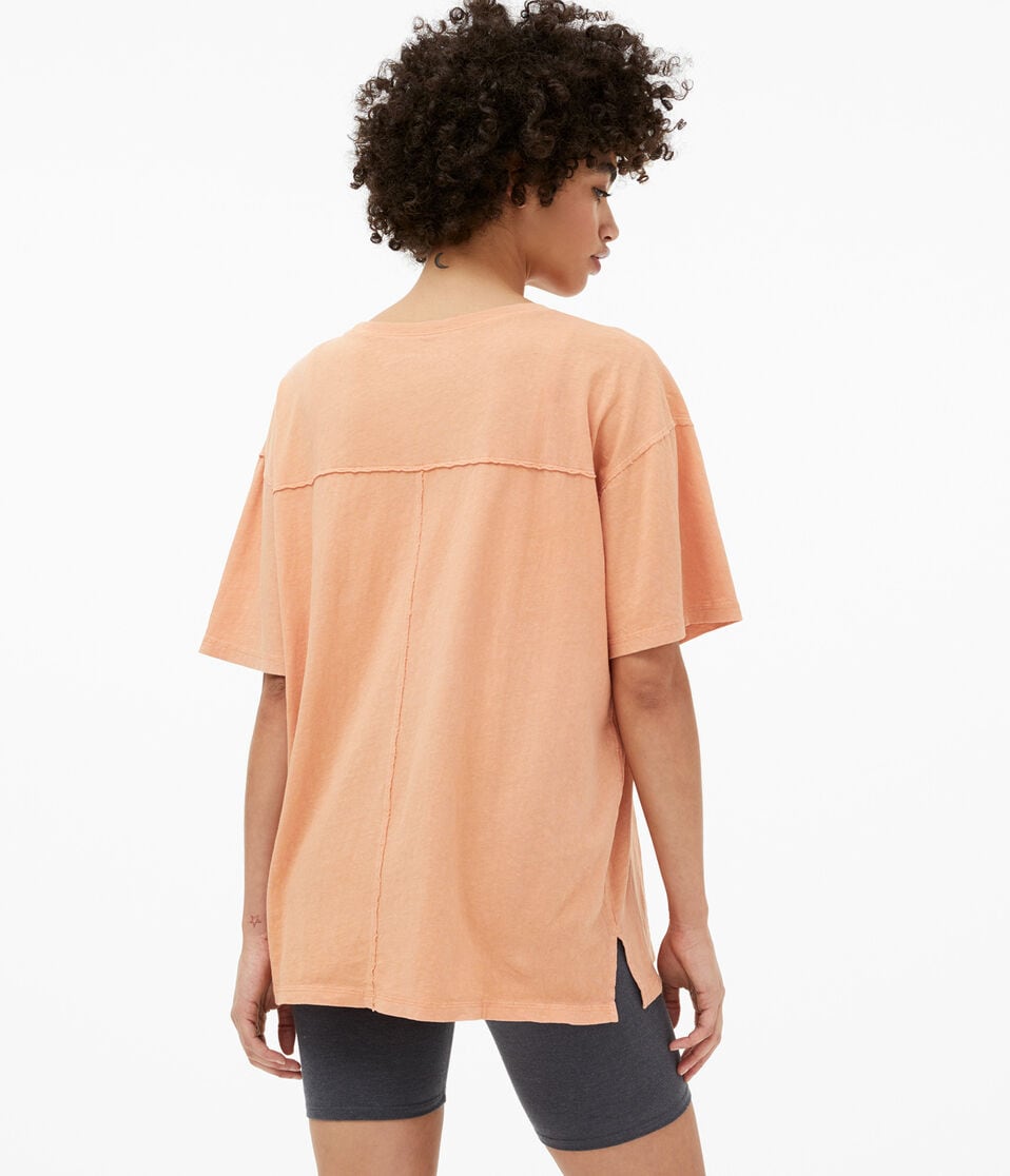 Washed Boyfriend Crew Pocket Tee