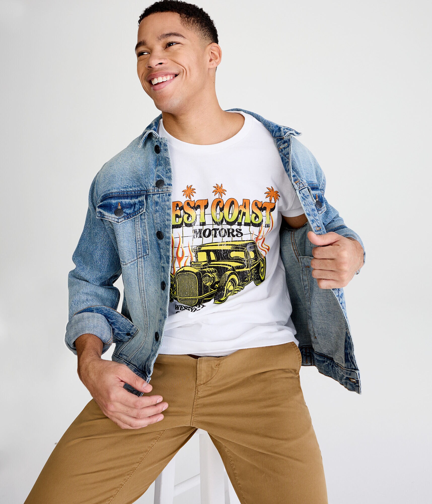 West Coast Hot Rod Graphic Tee